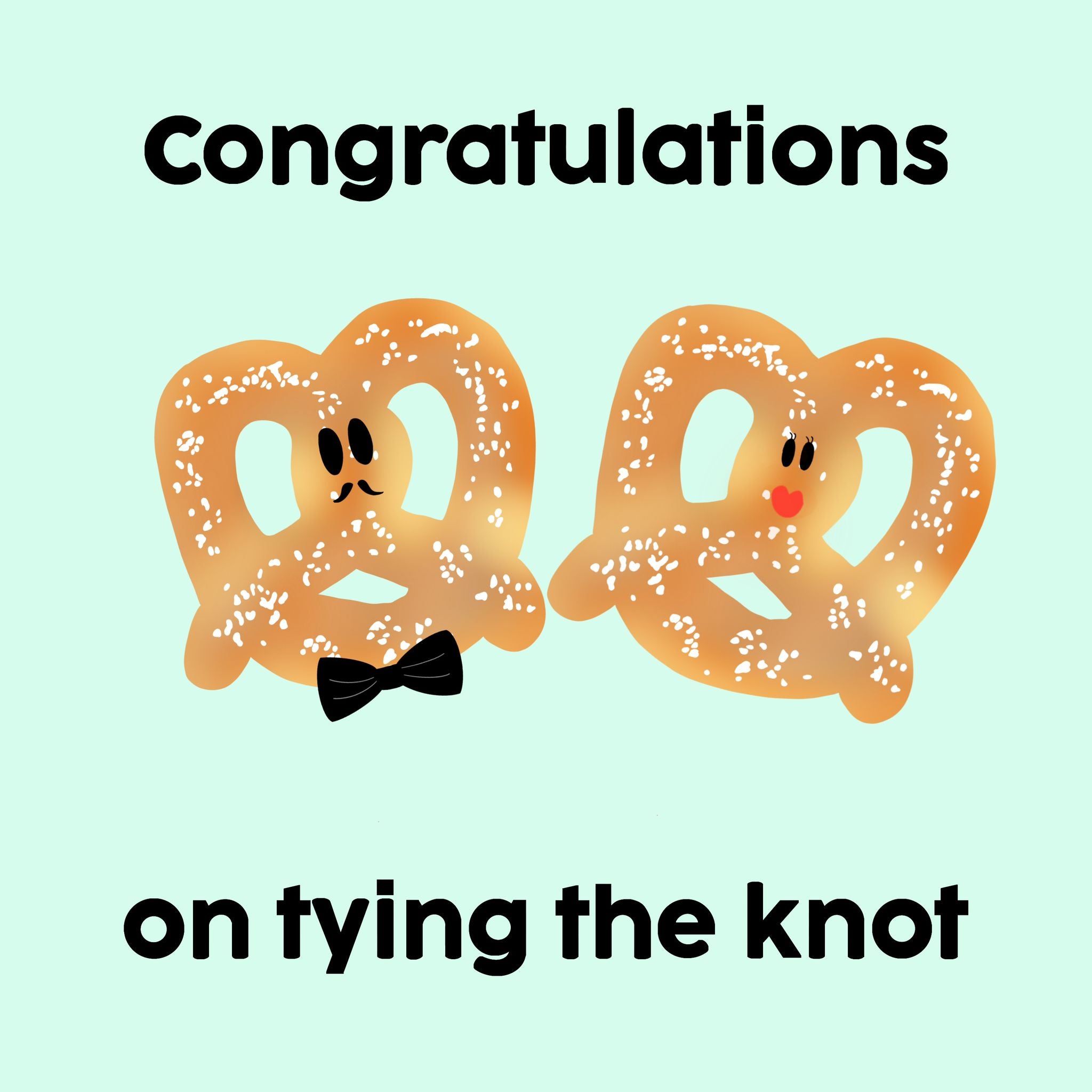 Greeting Card | Tying The Knot